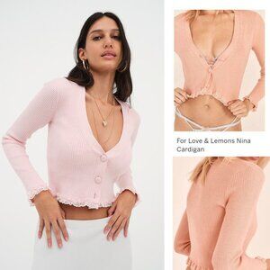 For Love & Lemons Nina Cardigan Size XS
